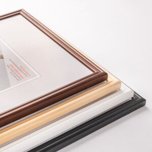 Cornice in legno Walther Select 10x15 cm vetro artistico naturale