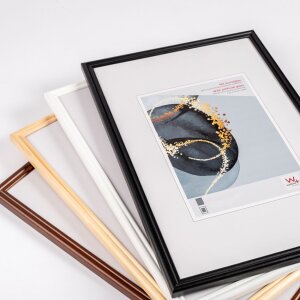 Cornice in legno Walther Select 15x20 cm vetro artistico nero