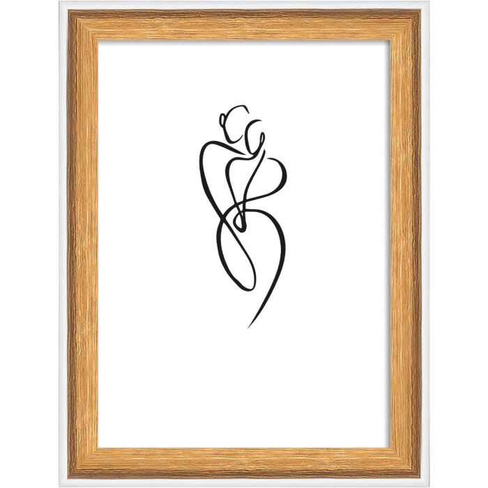 Walther cornice in legno Silhouette 10x15 cm naturale