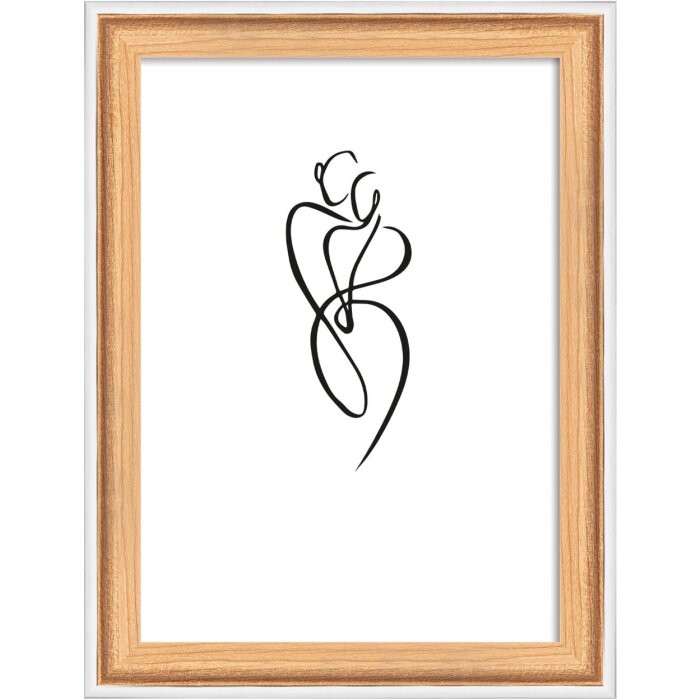 Walther cornice in legno Silhouette 10x15 cm faggio