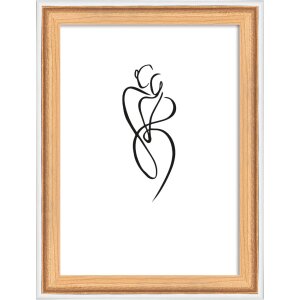 Walther cornice in legno Silhouette 10x15 cm faggio