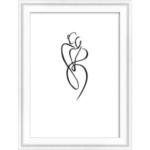 Walther cornice in legno Silhouette 10x15 cm bianco