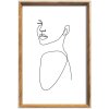 Walther cornice in legno Silhouette 20x30 cm naturale
