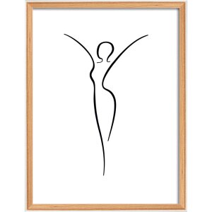 Walther cornice in legno Silhouette 30x40 cm faggio