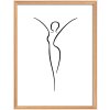 Walther cornice in legno Silhouette 30x40 cm faggio