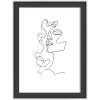 Walther cornice in legno Silhouette 13x18 cm nero