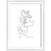 Walther cornice in legno Silhouette 13x18 cm bianco