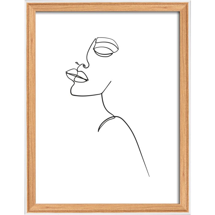 Walther cornice in legno Silhouette 15x20 cm faggio