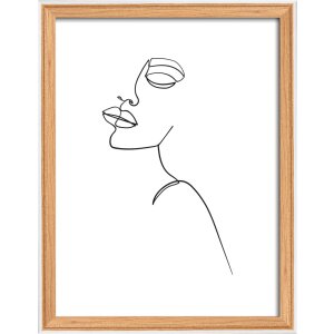 Walther cornice in legno Silhouette 15x20 cm faggio