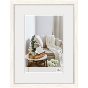 Walther cornice Hygge MDF con bordo interno argento vetro trasparente vari colori colori