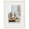 Walther cornice Hygge MDF con bordo interno argento vetro trasparente vari colori colori