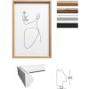 Walther cornice in legno Silhouette MDF da 10x15 cm a 30x40 cm vetro trasparente