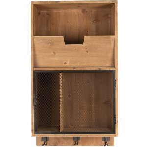 Clayre & Eef 50743 Scaffale a muro Marrone Nero...