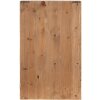 Clayre & Eef 50743 Scaffale a muro Marrone Nero 40x18x71 cm