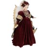 Clayre & Eef 50764 Angelo decorativo rosso 50x23x65 cm