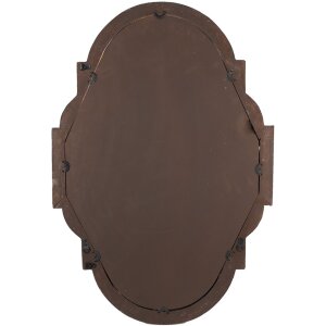 Clayre & Eef 52S300 Specchio da parete Marrone Beige 63x4x91 cm