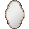 Clayre & Eef 52S300 Specchio da parete Marrone Beige 63x4x91 cm