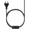 LumiLamp 5LL-6308 Lampada da tavolo Tiffany rosa Ø 30x50 cm E27-max 1x60W