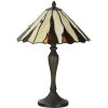LumiLamp 5LL-6317 Lampada da tavolo Tiffany Ø 36x60 cm E14-max 2x40W
