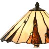 LumiLamp 5LL-6317 Lampada da tavolo Tiffany Ø 36x60 cm E14-max 2x40W