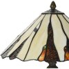 LumiLamp 5LL-6317 Lampada da tavolo Tiffany Ø 36x60 cm E14-max 2x40W