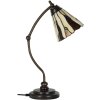 LumiLamp 5LL-6318 Lampada da tavolo Tiffany Beige Ø 27x51 cm E14/max 1x40W