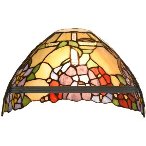 LumiLamp 5LL-6357 Lampada da parete Tiffany 30x15x18 cm E14-max 1x40W