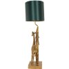 Clayre & Eef Lampada da tavolo Giraffa color oro verde 33x20x67 cm E27-max 1x60W