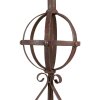 Clayre & Eef 5Y1038 Decorazione da giardino Rosso, Marrone Ø 16x61 cm