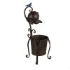 Clayre & Eef 5Y1160 Portapiante marrone 24x22x62 cm