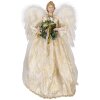 Clayre & Eef 65219 Angelo decorativo bianco 28x16x46 cm
