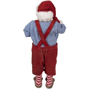 Clayre & Eef 65234 Decorazione natalizia Babbo Natale Rosso 16x8x28 cm