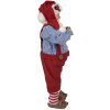 Clayre & Eef 65234 Decorazione natalizia Babbo Natale Rosso 16x8x28 cm