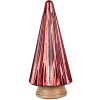 Clayre & Eef 65236L Decorazione natalizia Albero di Natale Rosso Ø 17x34 cm