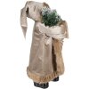Clayre & Eef 65251 Babbo Natale Beige 15x10x30 cm Tessuto Plastica