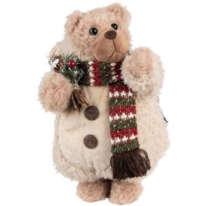 Clayre & Eef 65255 Orso decorativo Beige Brown...