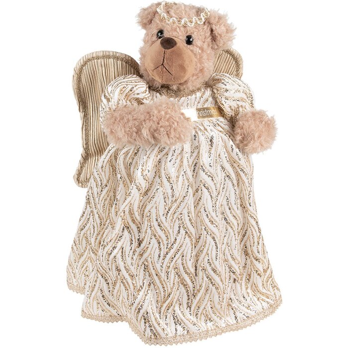 Clayre & Eef 65258 Decorazione Orso Beige 22x16x40 cm