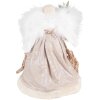 Clayre & Eef 65261 Angelo decorativo beige rosa 21x12x35 cm Decorazione natalizia