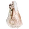Clayre & Eef 65263 Angelo decorativo rosa 25x20x40 cm