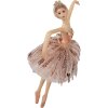 Clayre & Eef 65265 Ciondolo Angelo Rosa 11x2x15 cm