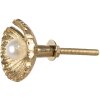 Clayre & Eef 65276 Pomello per porta color oro Ø 3x6 cm