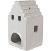 Clayre & Eef 6CE1588L Portacandele Natale Cottage Beige 10x9x17 cm