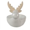 Clayre & Eef 6CE1589 Ciotola da portata Beige 17x12x15 cm