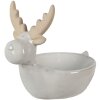 Clayre & Eef 6CE1589 Ciotola da portata Beige 17x12x15 cm