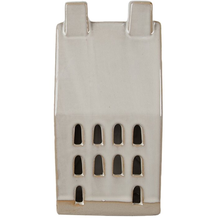Clayre & Eef 6CE1591L Decorazione Casa con LED Beige 9x8x18 cm