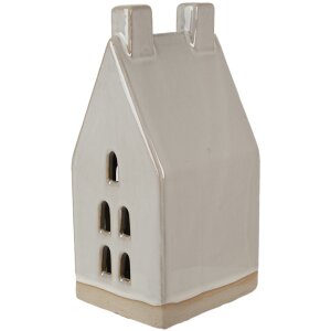 Clayre & Eef 6CE1591L Decorazione Casa con LED Beige 9x8x18 cm