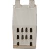 Clayre & Eef 6CE1591L Decorazione Casa con LED Beige 9x8x18 cm