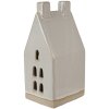 Clayre & Eef 6CE1591L Decorazione Casa con LED Beige 9x8x18 cm