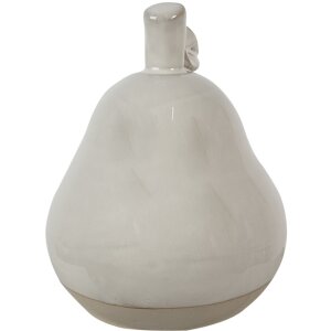 Clayre & Eef 6CE1593S Pera decorativa Beige Ø 8x11 cm