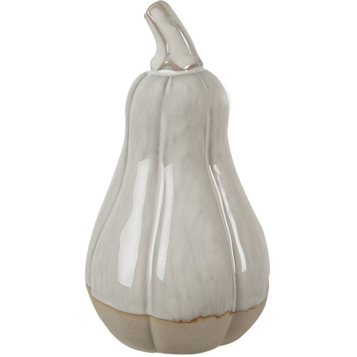Clayre & Eef 6CE1594L Zucca decorativa beige Ø 11x18 cm